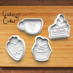 Vykrajovátka - KAVÁRNA (různé sety)