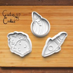 Vykrajovátka - VESMÍR, UFO (různé sety)