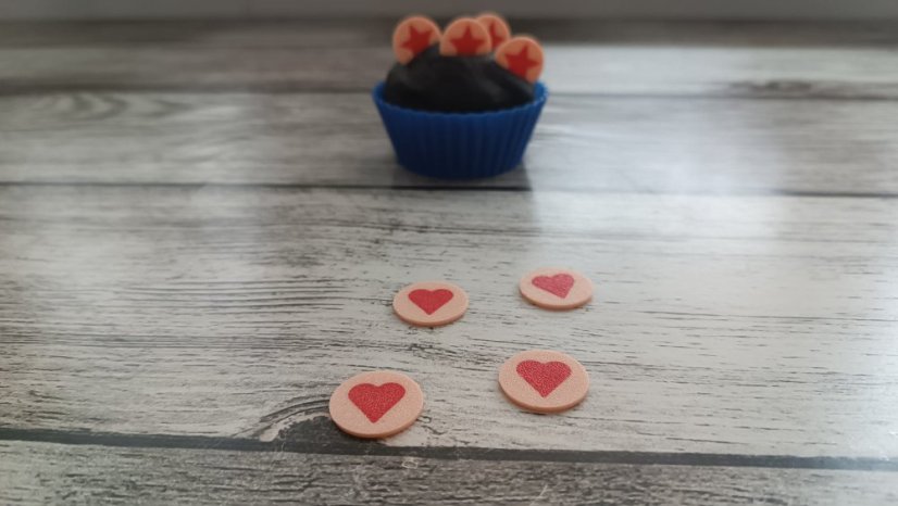 Zdobení MUFFINů (různé varianty, i samotné dekorace) - Varianty: třešně/višně 4 kusy