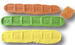 Obtiskovací kostička - STAVEBNÍ STROJE