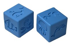 Obtiskovací kostička - MOŘSKÝ SVĚT