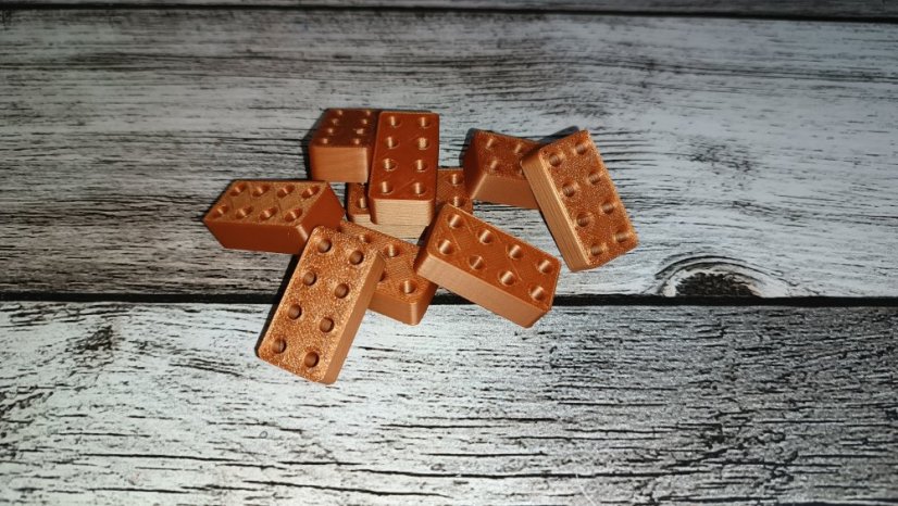 Cihličky set Rekonstrukce (10ks)