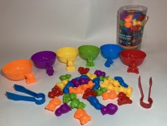 Třídění barevných ZVÍŘÁTEK / VOZIDEL