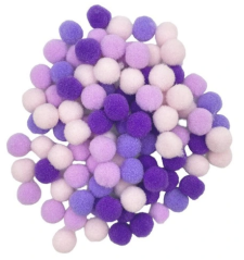 Pompomy - barevné bambulky (různé druhy)