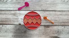 Vysypávací tácek - VÁNOČNÍ OZDOBA