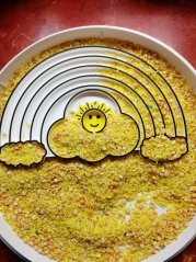 Vysypávací tácek - DUHA