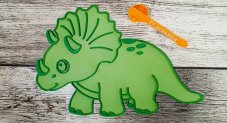 Vysypávací tácek - TRICERATOPS menší