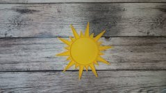 Vysypávací tácek - sluníčko