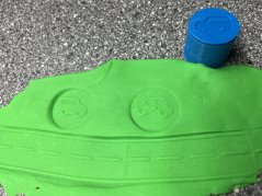 Miniváleček do modelíny - AUTA + SILNICE