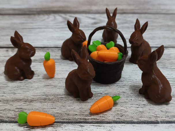 Figurky z 3D TISKU - Motiv doplňků - Doplňky - set 18