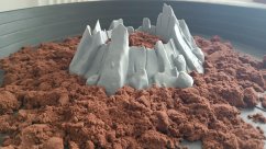 Sopka a supervulkán pro zábavné pokusy (až 25 cm)