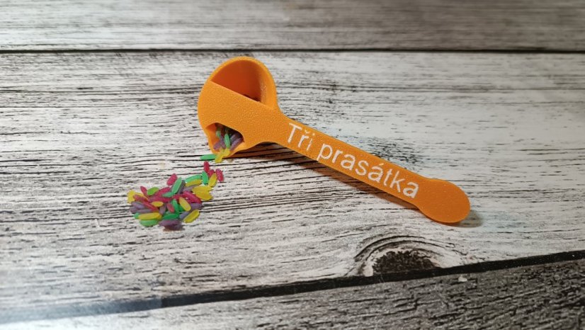 Naběračka-Lžička malá/velká,  L/P - velikost naběračky: menší