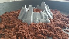 sopka a supervulkán pro zábavné pokusy (až 25cm)