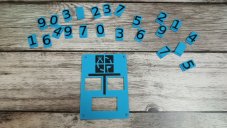 Pomůcka pro hru geocaching - cedulka Voda/Plyn