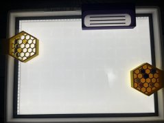 Misky HoneyComb bez dna (k LED panelu)