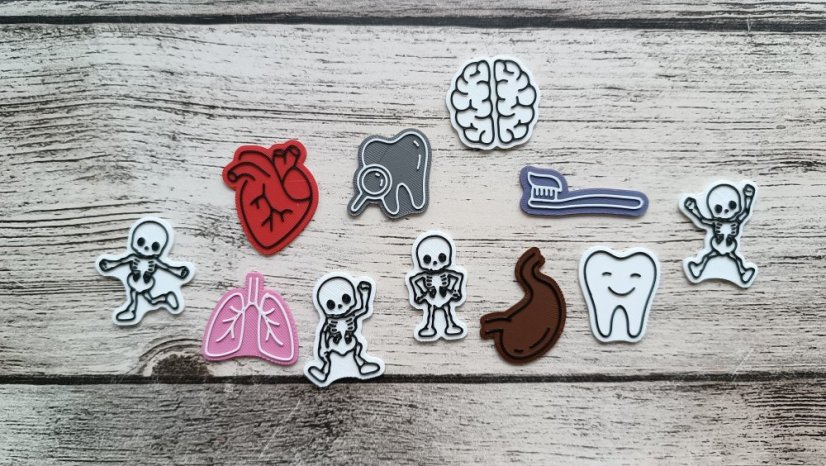Drobné doplňky (různé sady) - Motiv doplňků: Doplňky - set 16