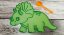 Vysypávací tácek - TRICERATOPS (2 velikosti)