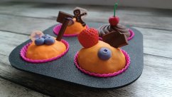 Zdobení Muffinů (různé varianty, i samotné dekorace)