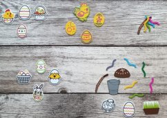 Drobné doplňky - VELIKONOCE (různé sady)