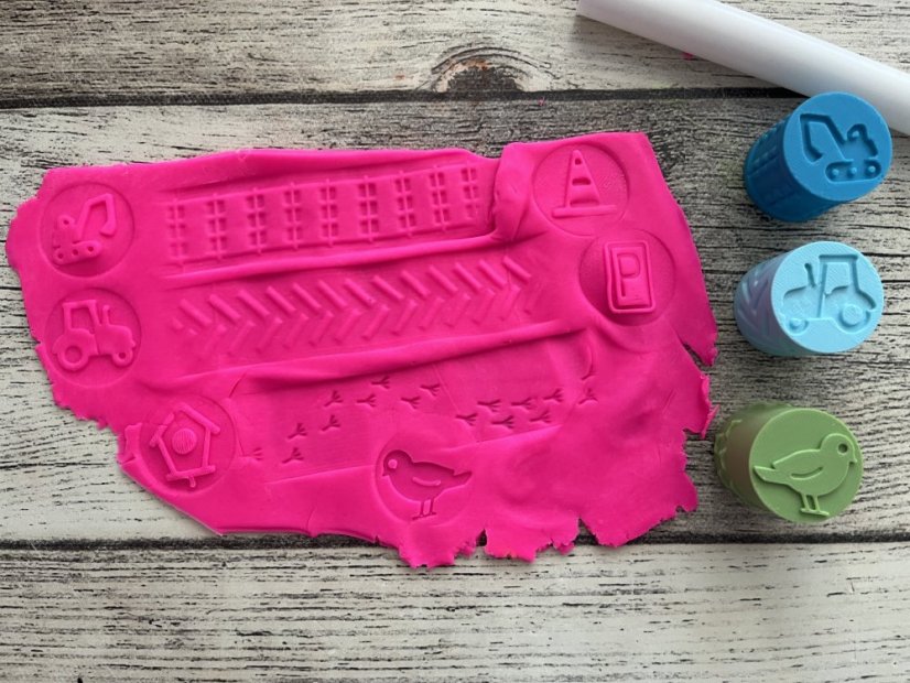 Miniválečky do modelíny, různé druhy