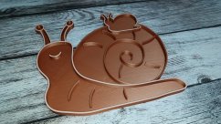 Vysypávací tácek - šnečci