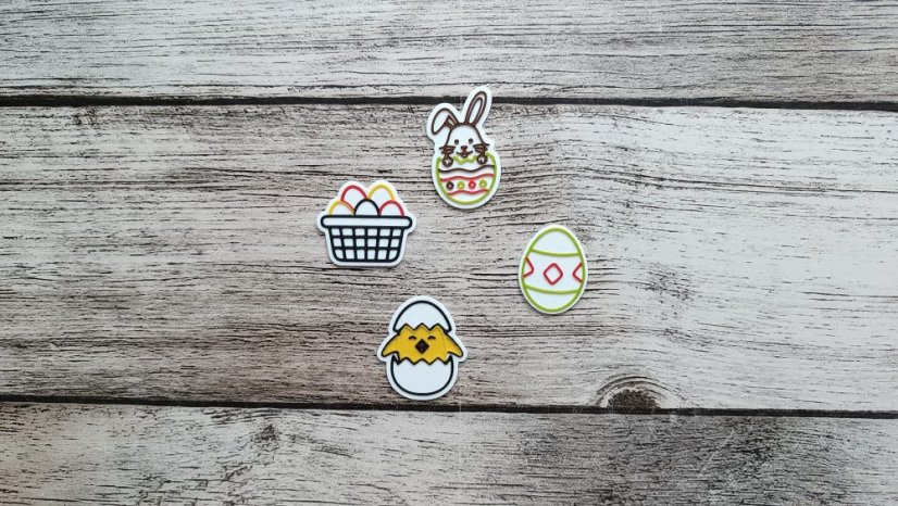 Drobné doplňky - VELIKONOCE (různé sady) - Motiv doplňků: Velikonoce - set 3