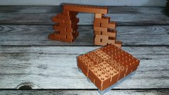 Cihličky set Developer (50ks + 1 překlad + paleta)