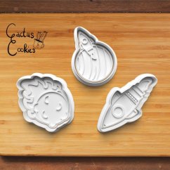 Vykrajovátka - VESMÍR, UFO (různé sety)