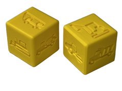 Obtiskovací kostička - STAVEBNÍ STROJE