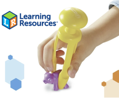 Senzorické kleštičky s trojitým úchopem Tri-Grip - Learning Resources 1ks