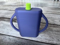 2.jakost - držák kapsiček fialový