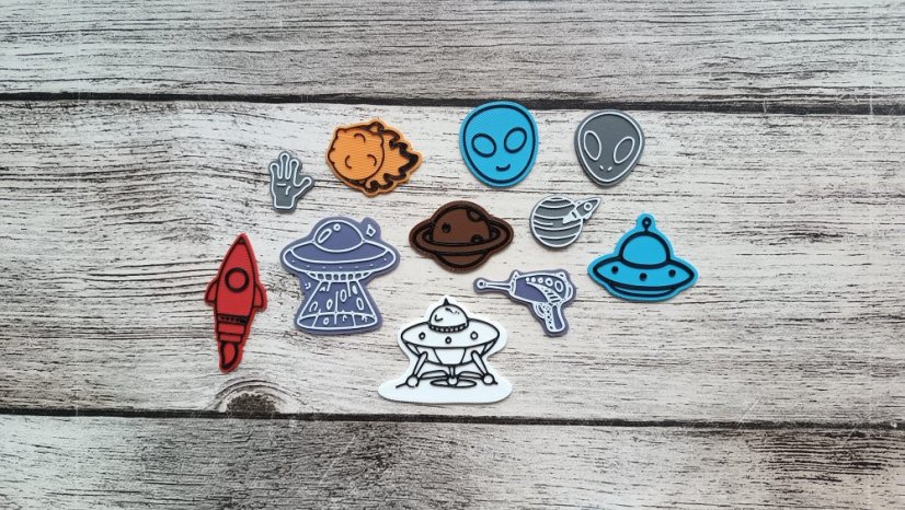 Drobné doplňky (různé sady) - Motiv doplňků: Doplňky - set 16