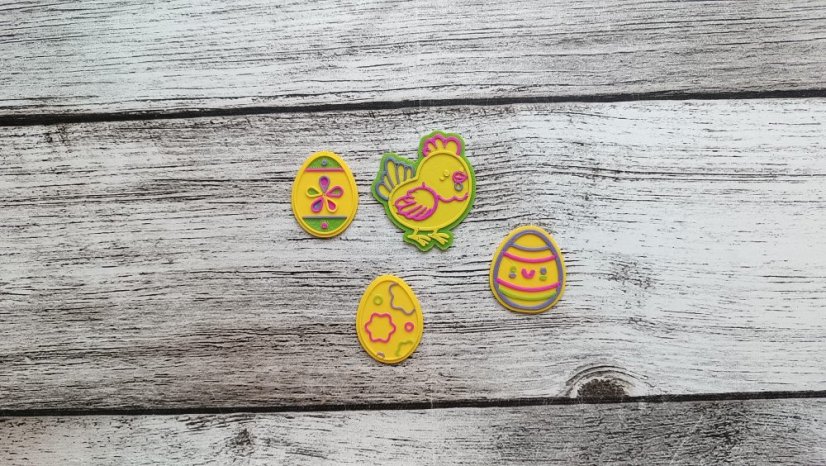 Drobné doplňky - VELIKONOCE (různé sady) - Motiv doplňků: Velikonoce - set 3