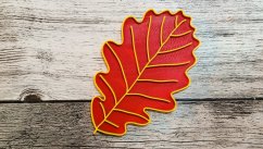 Vysypávací tácek - LIST - DUB