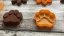 mini-bábovičky (různé druhy uvnitř) - Motiv bábovky: cup cake