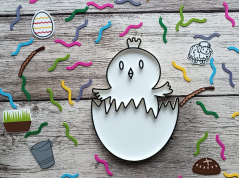 Vysypávací tácek - KUŘE VE SKOŘÁPCE